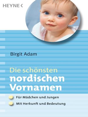 cover image of Die schönsten nordischen Vornamen